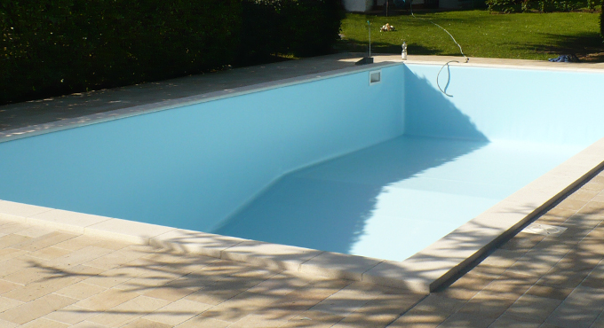 rivestimento piscina colore azzurro