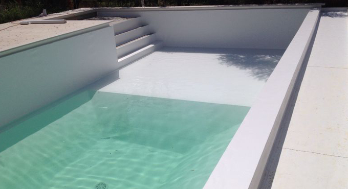 rivestimento piscina colore bianco