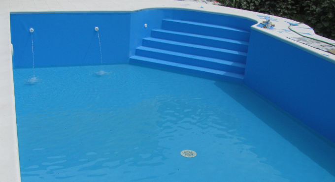 rivestimento piscina colore blu adriatico